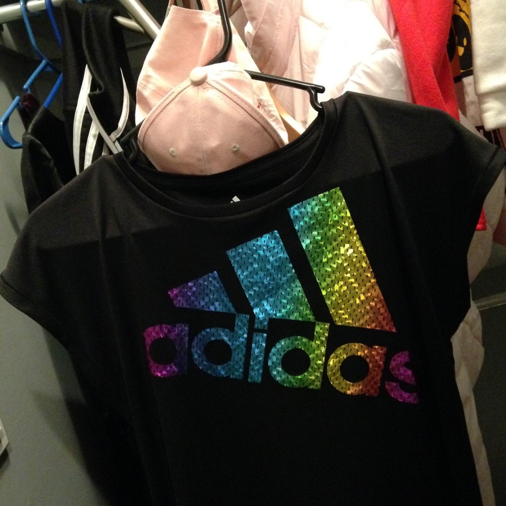 adidas athletic tee